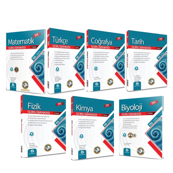 Bilgi Sarmal TYT Soru Bankası Seti 7 Kitap ürün görseli 1