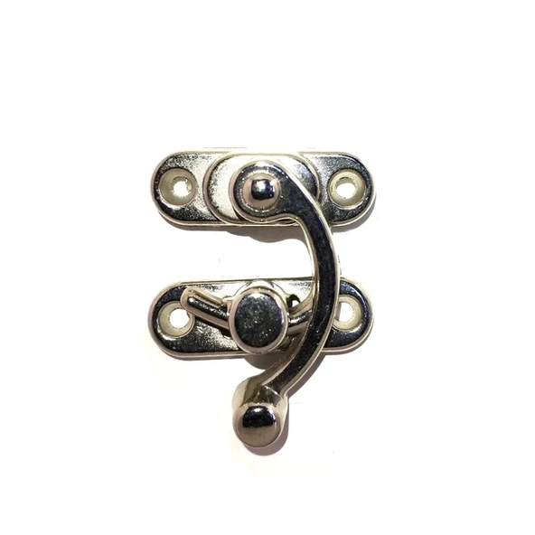 CEYLAN ADAM Yay Gözü, Ahşap Kutu Klipsi - Küçük 28x33 Mm, Nikel, 100 Adet ürün görseli