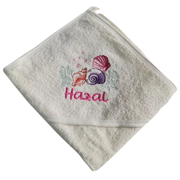 İsimli Deniz Temalı Kundak Havlusu - 1