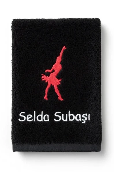 İsimli Dans Temalı Antreman Havlusu 50x90 cm - Resim 2