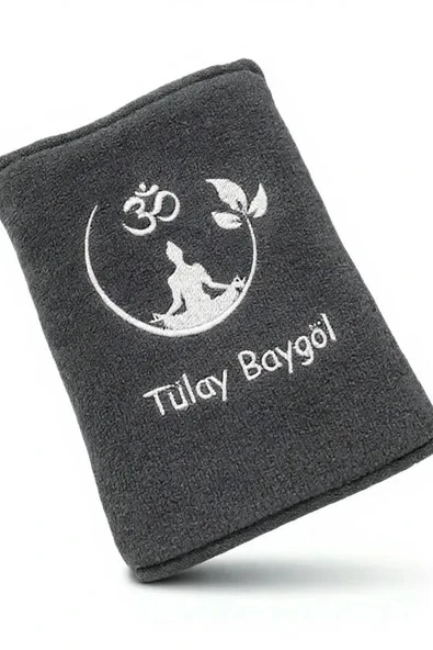 İsimli Yoga Temalı Antreman Havlusu 50x90 cm - 7
