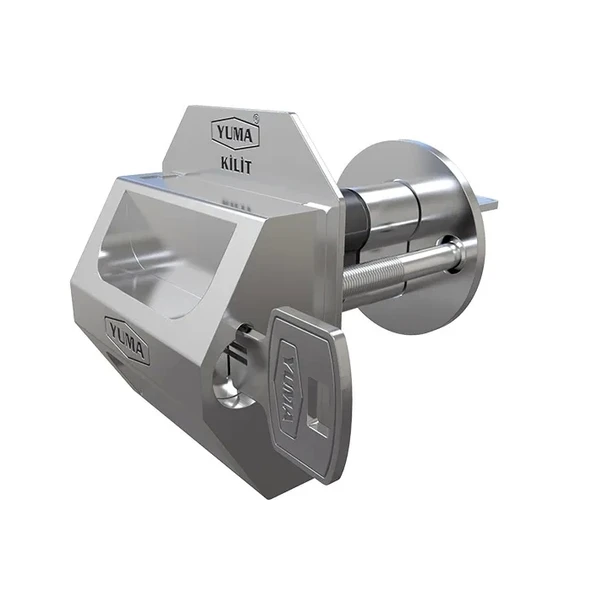 CEYLAN ADAM Kilitli Kapı Güvenlik Çelik Rozeti - Sağ ürün görseli