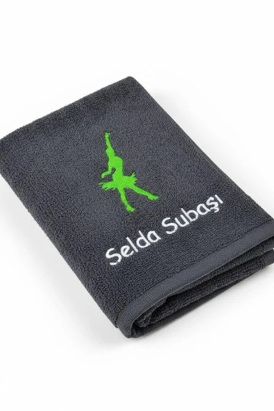 İsimli Dans Temalı Antreman Havlusu 50x90 cm - Resim 7