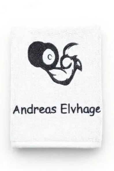 İsimli Fitnes  Antreman Havlusu Siyah 50x90 cm - Resim 10