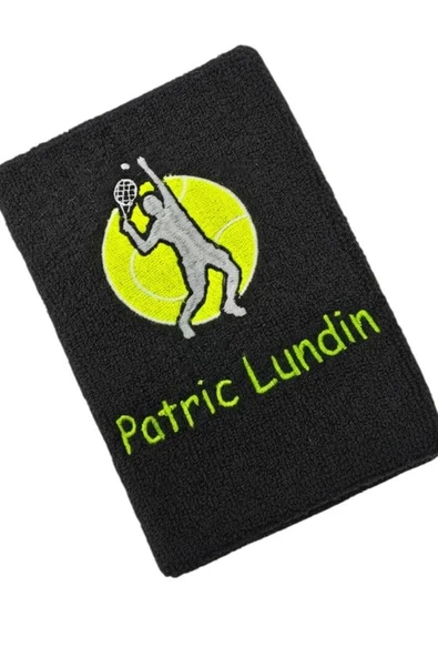 İsimli Tenis Temalı Antreman Havlusu 50x90 cm - Resim 2