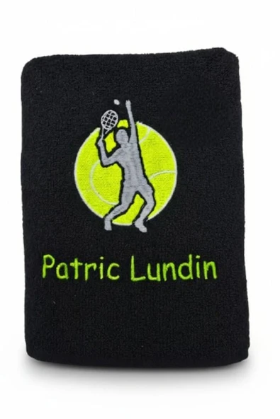 İsimli Tenis Temalı Antreman Havlusu 50x90 cm ürün görseli