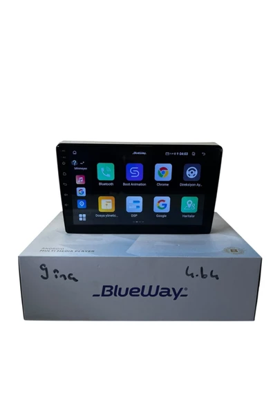 WW Polo 2004-2010 BLUEWAY 4-64 PROFESYONEL OEM MULTİMEDİA - Resim 3