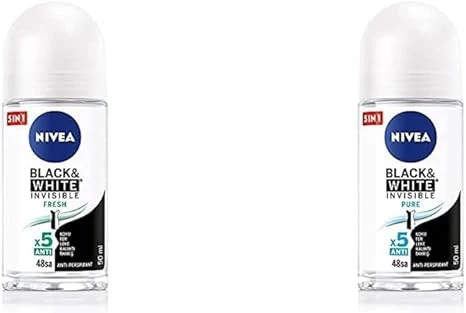 NIVEA Kadın Roll On Deodorant Black & White Invisible Fresh ürün görseli