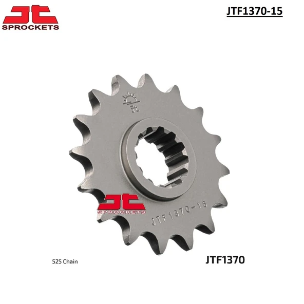 ÖN DİŞLİ KAUÇUKLU veya KAUÇUKSUZ HONDA XLV VARADERO ABS 1000cc DİŞLİ SAYISI : -1 2004-2011 - Resim 2