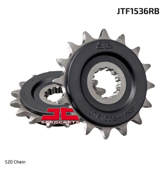 KAUÇUK DESTEKLİ SESSİZ ÖN DİŞLİ KAWASAKI ZX-6R NINJA 636cc DİŞLİ SAYISI : -1 2013-2018 ürün görseli