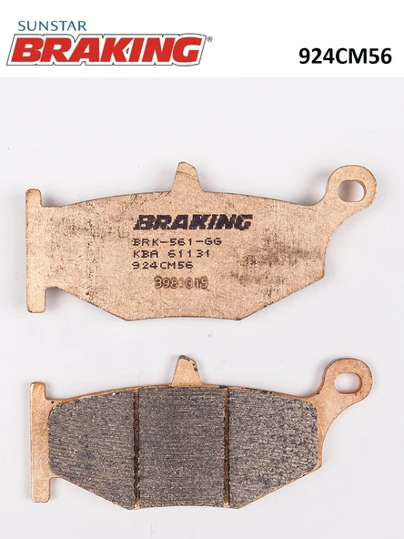 SİNTERLİ ARKA FREN BALATASI SUZUKI GSR 600cc 2006-2010 ürün görseli