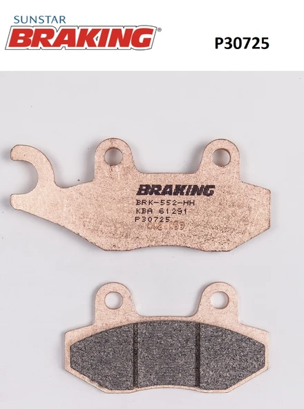 SİNTERLİ FREN BALATASI YAMAHA YBR 250cc ÖN 2007-2011 ürün görseli