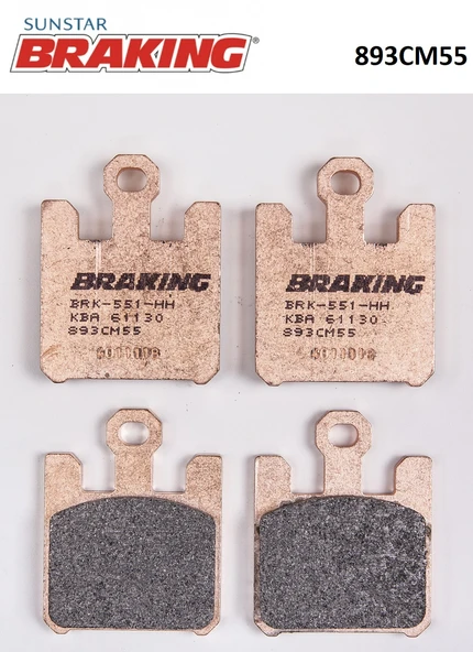 SİNTERLİ ÖN FREN BALATASI KAWASAKI ZX-10R NINJA 1000cc ÖN İKİ TAKIM KULLANIR 2004-2024 ürün görseli