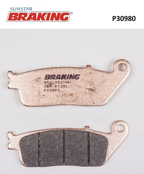 SİNTERLİ ARKA FREN BALATASI HONDA SW-T ABS 600cc 2011-2013 - Resim 2