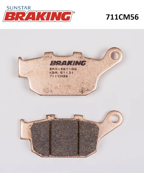 SİNTERLİ ARKA FREN BALATASI YAMAHA XJ6 DIVERSION F 600cc 2009-2015 ürün görseli