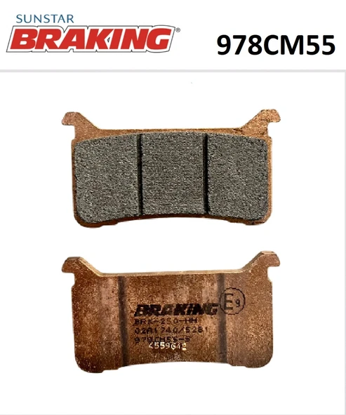 SİNTERLİ ÖN FREN BALATASI HONDA CBR 1000RRR SP 1000cc ÖN İKİ TAKIM KULLANIR 2020-2022 ürün görseli