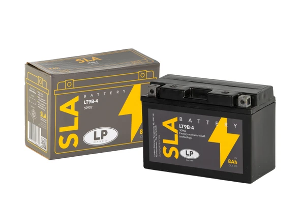 SLA AKÜ MB LT9B-4 8 A KG: 2,83 L:150 W:70 H:105 CCA: 115 YAMAHA XT X 660cc 2004-2009 ürün görseli