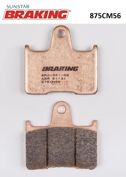 SİNTERLİ ARKA FREN BALATASI SUZUKI GSX-R 1000cc 2001-2021 ürün görseli