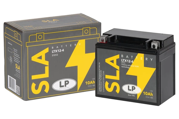 SLA AKÜ MB LTX12-4 10 A KG: 3,5 L:150 W:87 H:130 CCA: 180 ZONTES 350 350cc 2023-2024 ürün görseli