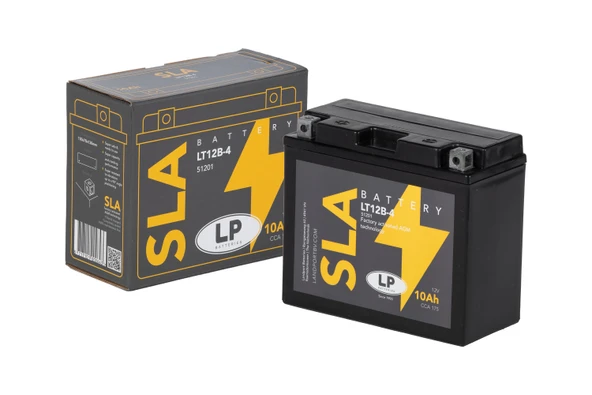 SLA AKÜ MB LT12B-4 10 A KG: 3,62 L:150 W:70 H:130 CCA: 175 YAMAHA YZF R6 600cc 1999-2015 ürün görseli