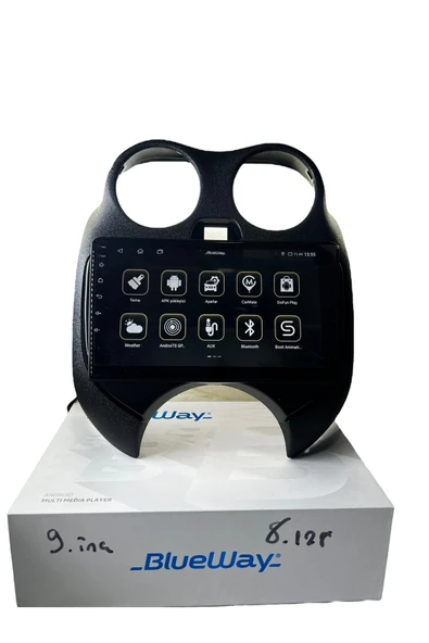 Nissan Micra 2010-2015 BLUEWAY 8-128 TAM PROFESYONEL OEM MULTİMEDİA - 2