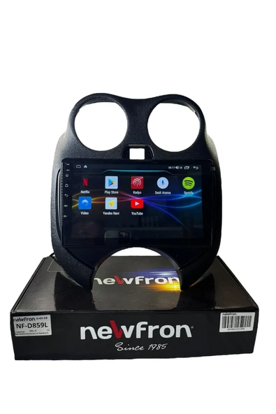 Nissan Micra 2010-2015 NEWFRON 6-64 TAM PROFESYONEL OEM MULTİMEDİA - 3
