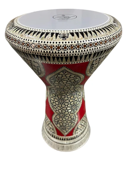 GAWHARET EL-FAN SEDEF İŞLEMELİ DÖKÜM DARBUKA JZ10 - 1