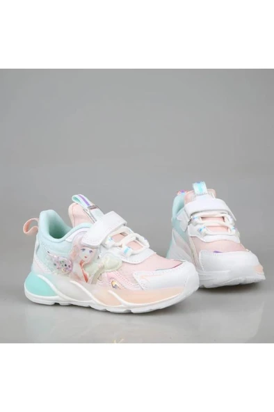 PEPİNO 1944 ÇİZGİ KARAKTERLİ IŞIKLI KIZ ÇOCUK SPOR AYAKABI - Resim 4