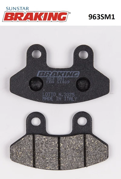 YARI METALİK ÖN FREN BALATASI SYM JOYRIDE EVO 125cc 2009-2015 ürün görseli