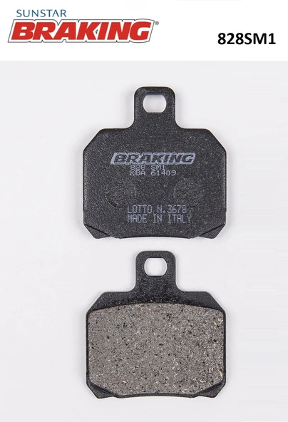 YARI METALİK ARKA FREN BALATASI TRIUMPH SPEED TRIPLE RS 1200cc 2022 ürün görseli