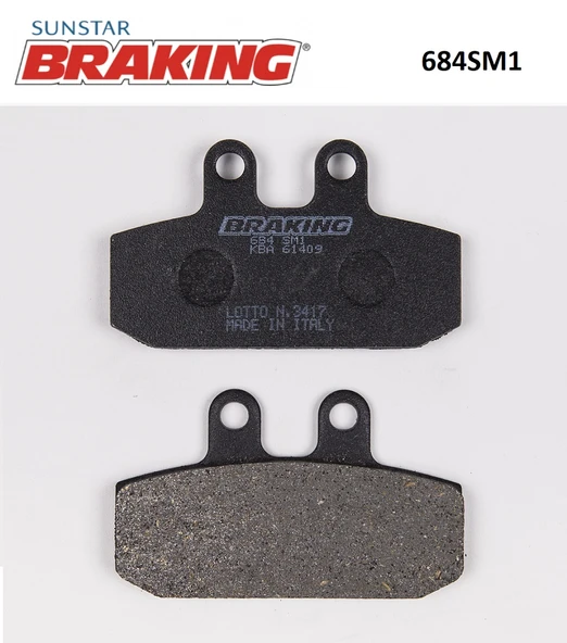 YARI METALİK FREN BALATASI MOTO GUZZI V9 ROAMER ABS 850cc ARKA 2016-2018 ürün görseli