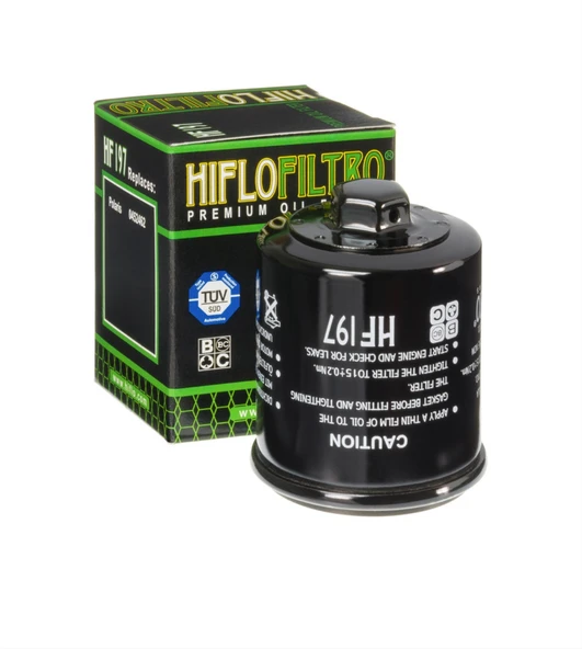 HIFLO YAĞ FİLTRESİ QOODER QUADRO 200cc 2019-2022 ürün görseli
