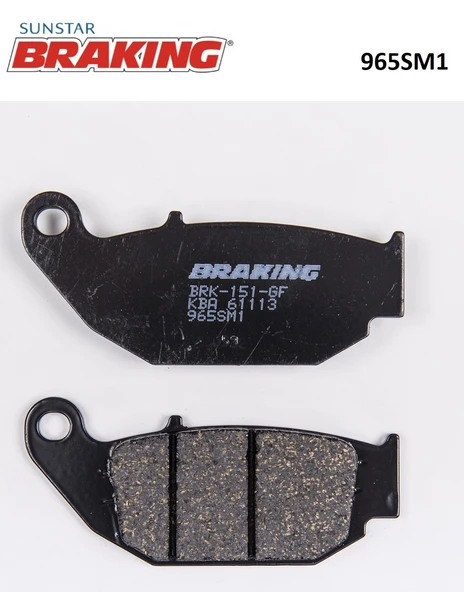 YARI METALİK ARKA FREN BALATASI SUZUKI GSX-S 125cc ARKA 2017-2024 ürün görseli