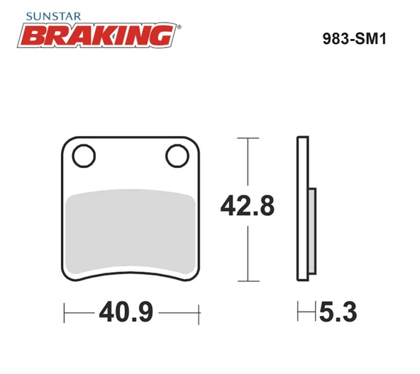 YARI METALİK EL FREN BALATASI PIAGGIO MP3 YOURBAN IE 300cc EL FRENİ 2011-2018 - Resim 2