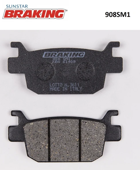 YARI METALİK ARKA FREN BALATASI MONDIAL BUCCANEER 250cc 2016 ürün görseli