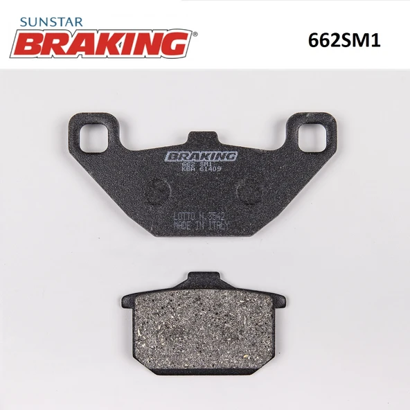 YARI METALİK FREN BALATASI KAWASAKI VN CLASSIC 1500cc ARKA 1996-2007 ürün görseli