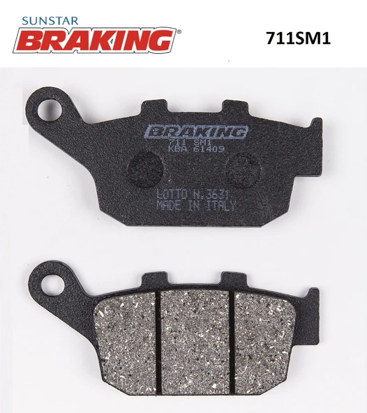 YARI METALİK ARKA FREN BALATASI YAMAHA XJ6 DIVERSION F 600cc 2009-2015 ürün görseli