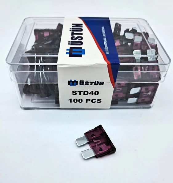 BIÇAK SİGORTA 40 AMPER1 KUTU = 100 ADET UNIVERSAL cc ürün görseli