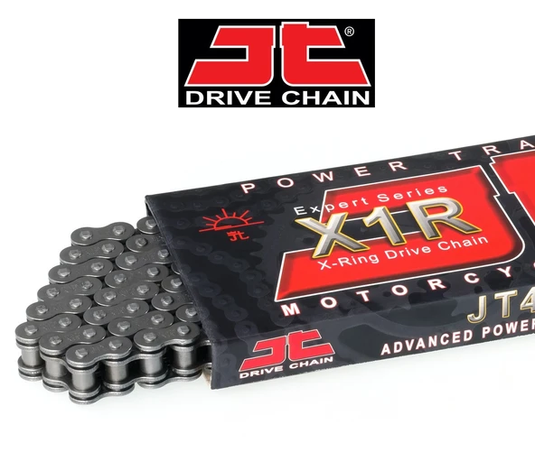JT 428 X-RİNG ÇELİK ZİNCİR-134 BAKLA YAMAHA WR R X 125cc X-RINGLİ ZİNCİR 2009-2015 ürün görseli