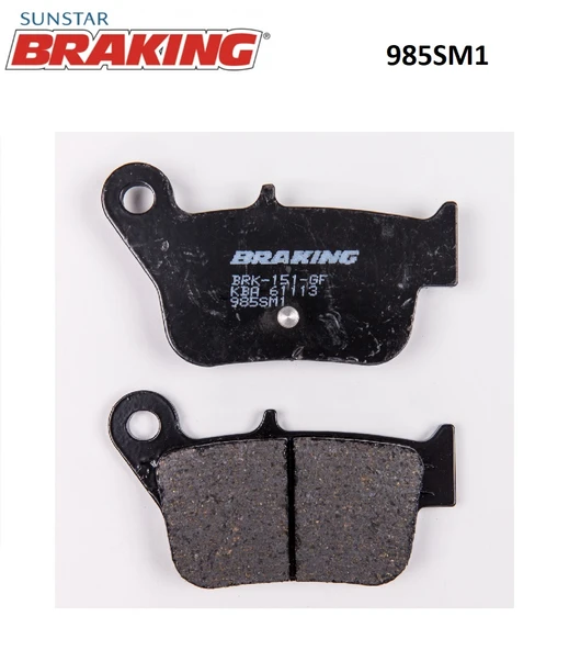 YARI METALİK FREN BALATASI SYM MAXSYM 600cc ARKA 2014-2015 - Resim 2