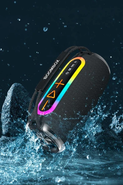 Torima BOOMBOX680 Siyah IPX6 Kablosuz 30W Bluetooth Hoparlör Speaker - Resim 2