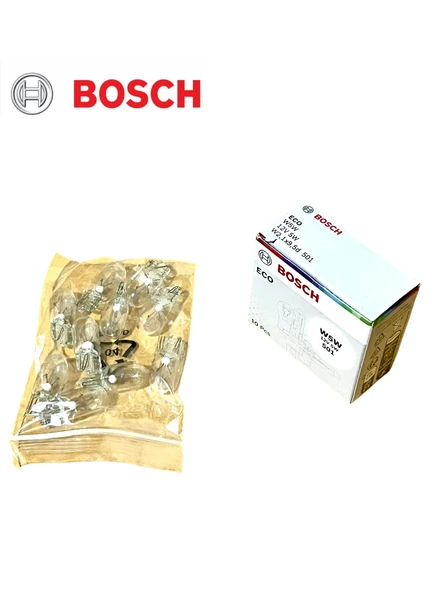 AMPUL - ECO - 12 V - W5W 10 ADET SATILIR UNIVERSAL cc - 1