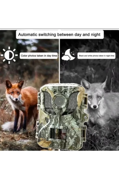 CEYLAN ADAM Fotokapan Kamera 16mp Full Hd 1080p Gece Görüşlü 2 Inç Lcd Ekran Su Geçirmez - 2