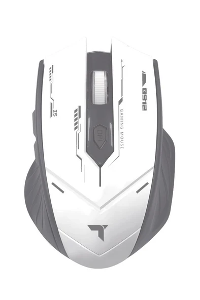 Torima TM-20 Beyaz-Gri Çift Modlu Kablosuz Oyuncu Mouse Fare - Resim 3