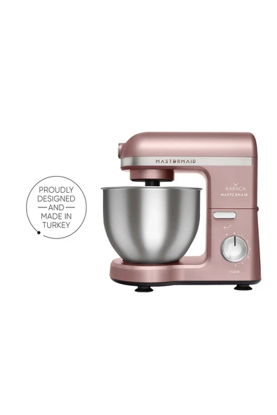 Mastermaid Chef Stand Mikser Rosegold 1500W 5 Lt - Resim 3
