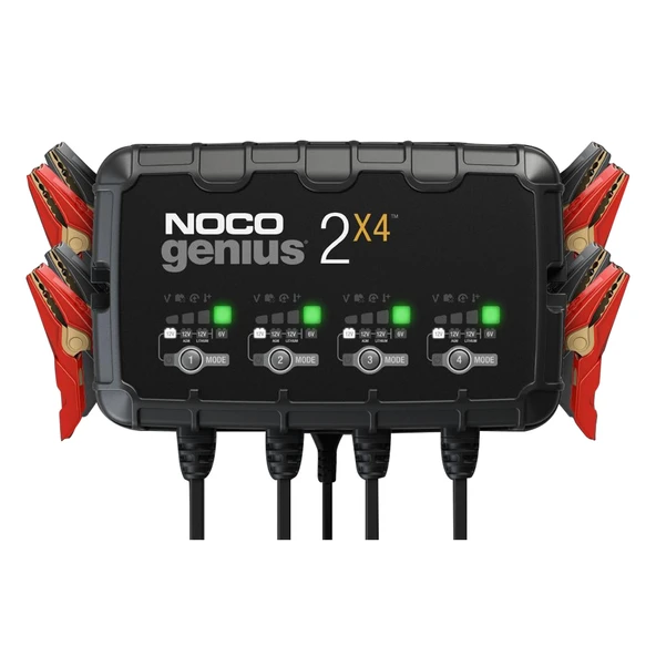 NOCO 6V12V 4 LÜ 2 AMPER AKÜ ŞARJ CİHAZI UNIVERSAL cc - 1