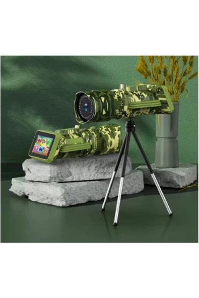 CEYLAN ADAM Digital Dürbün 8,0 Megapixel, 2.0 Lcd Hd Uzun Menzilli Taşınabilir 1080px720p Tripodlu Dürbün - 4