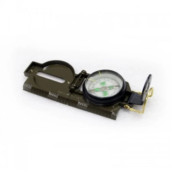 Hassas Lensatic Pusula, Amerikan Tarzı, Açık Kamp Yürüyüş Survival Için - 4