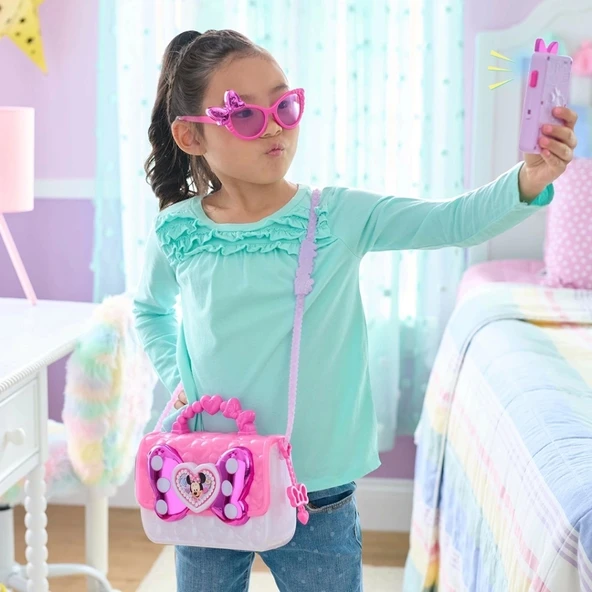 CEYLAN ADAM   Minnie Mouse Kurdele Çanta Seti - 2