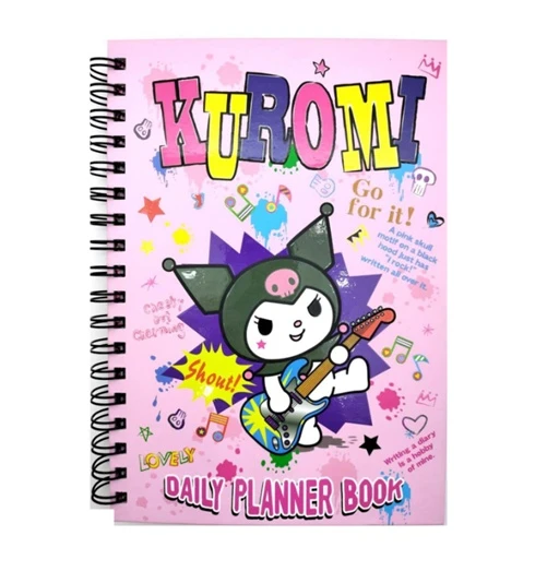 Gifi Daily Kuromi Planlama Defteri Spiralli 17X24 ürün görseli 1